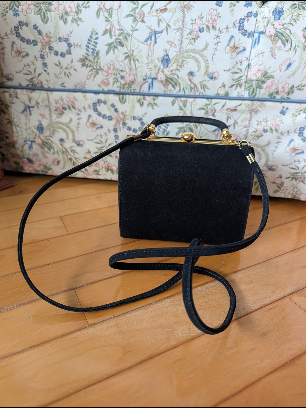 Vtg Calego Velvet Purse
